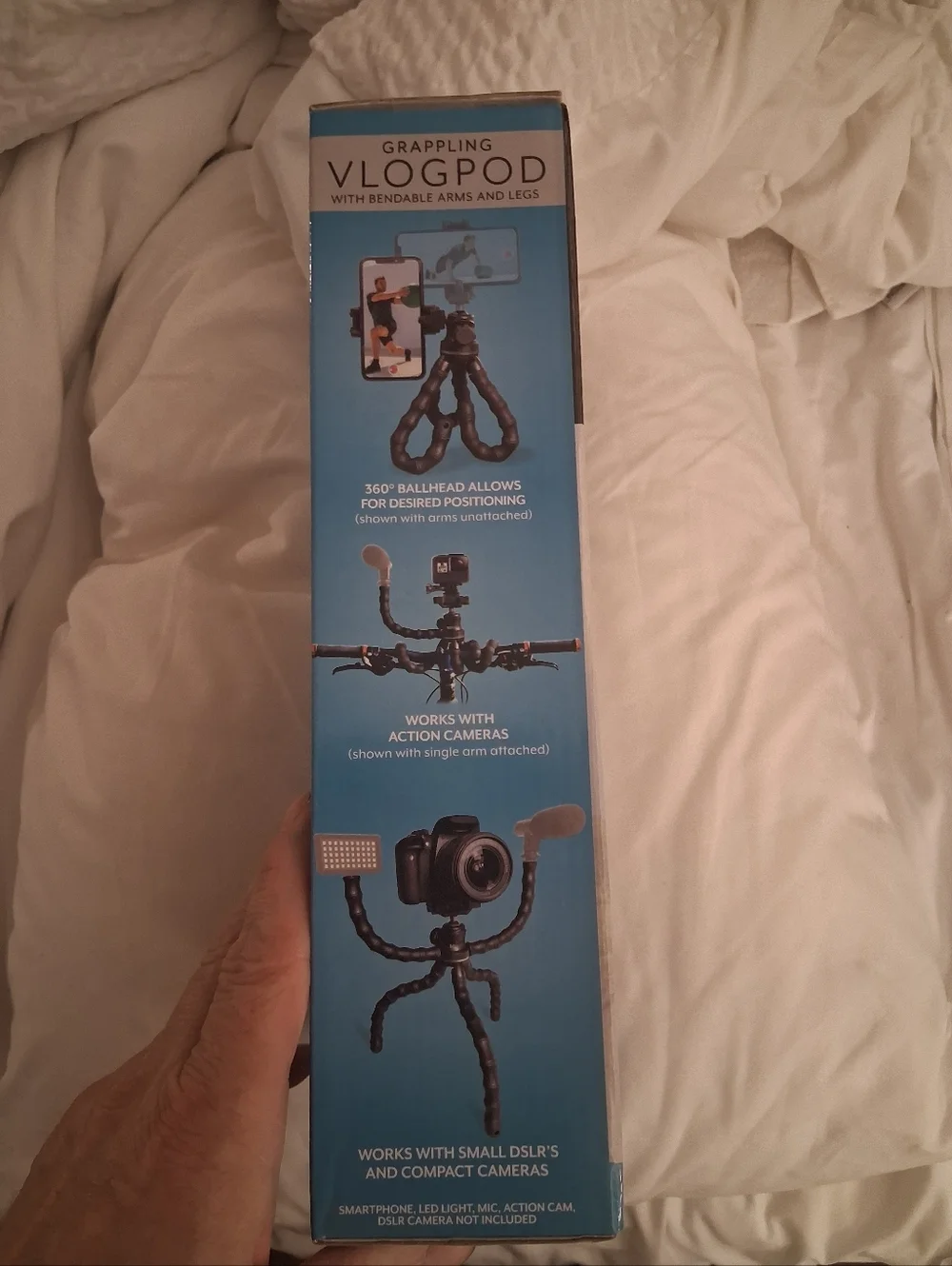 Grappling VlogPod Flexible Tripod - Black